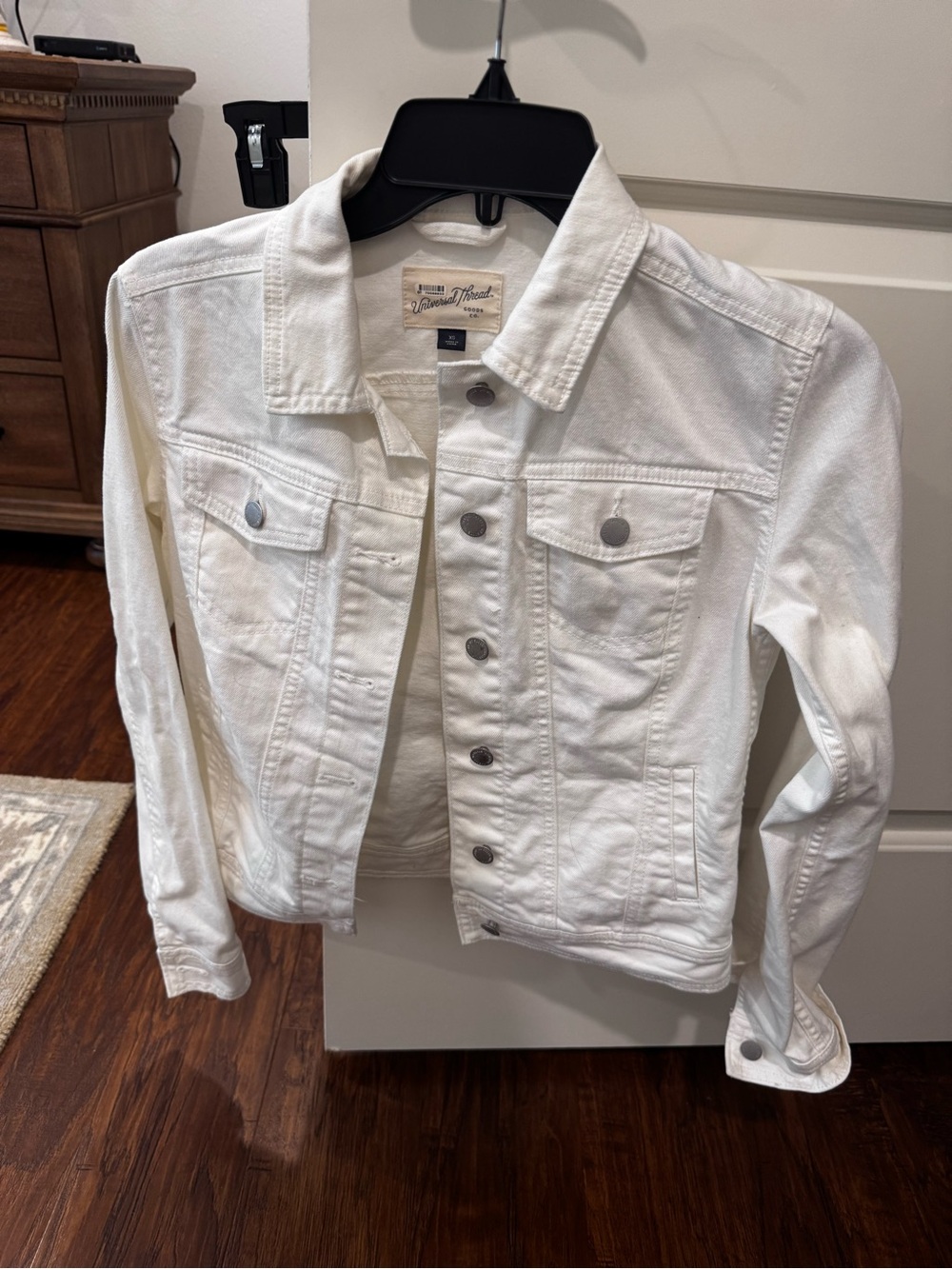 White Denim Jacket